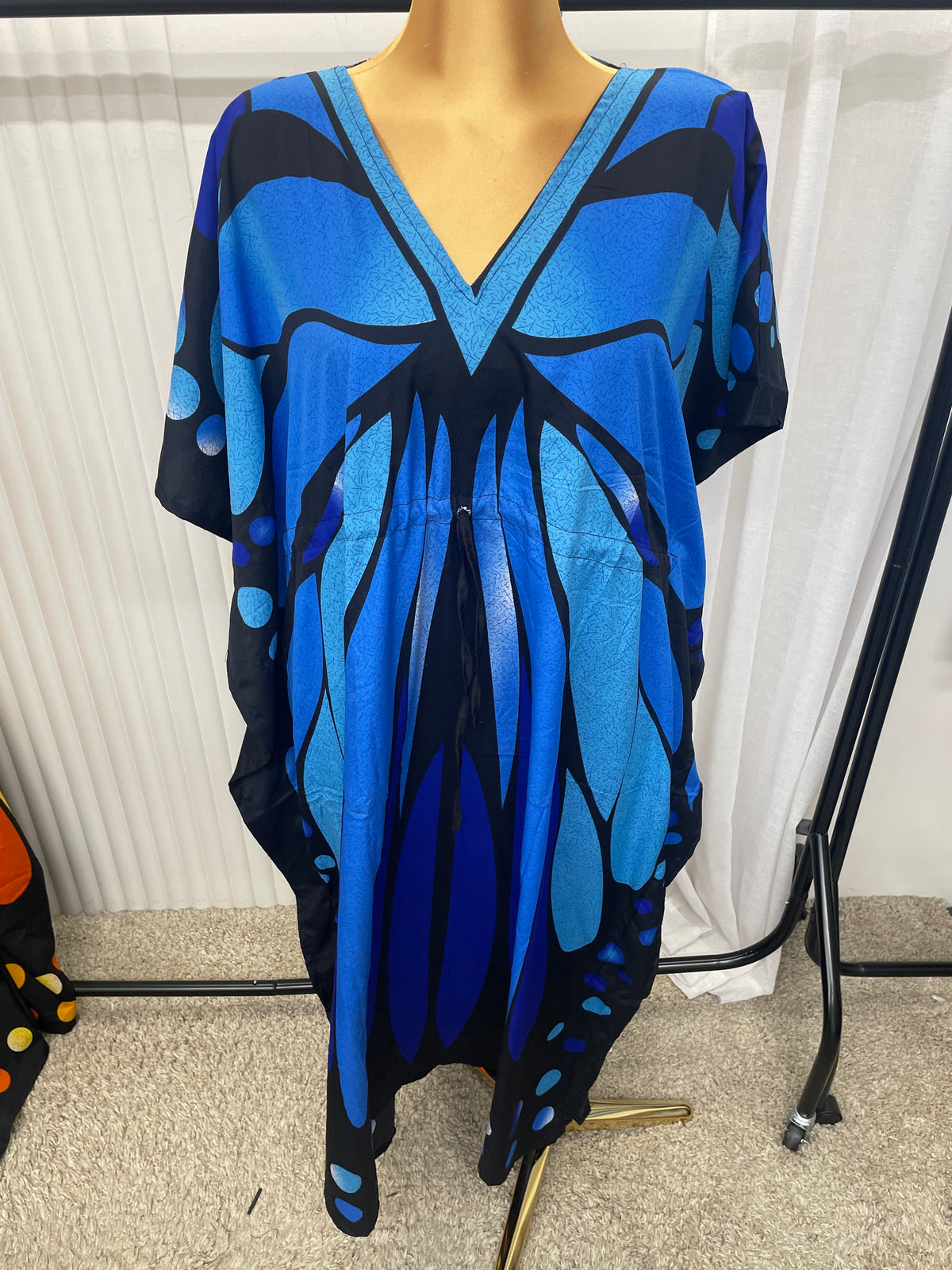 Butterfly kaftan with drawstring - One size 10-24