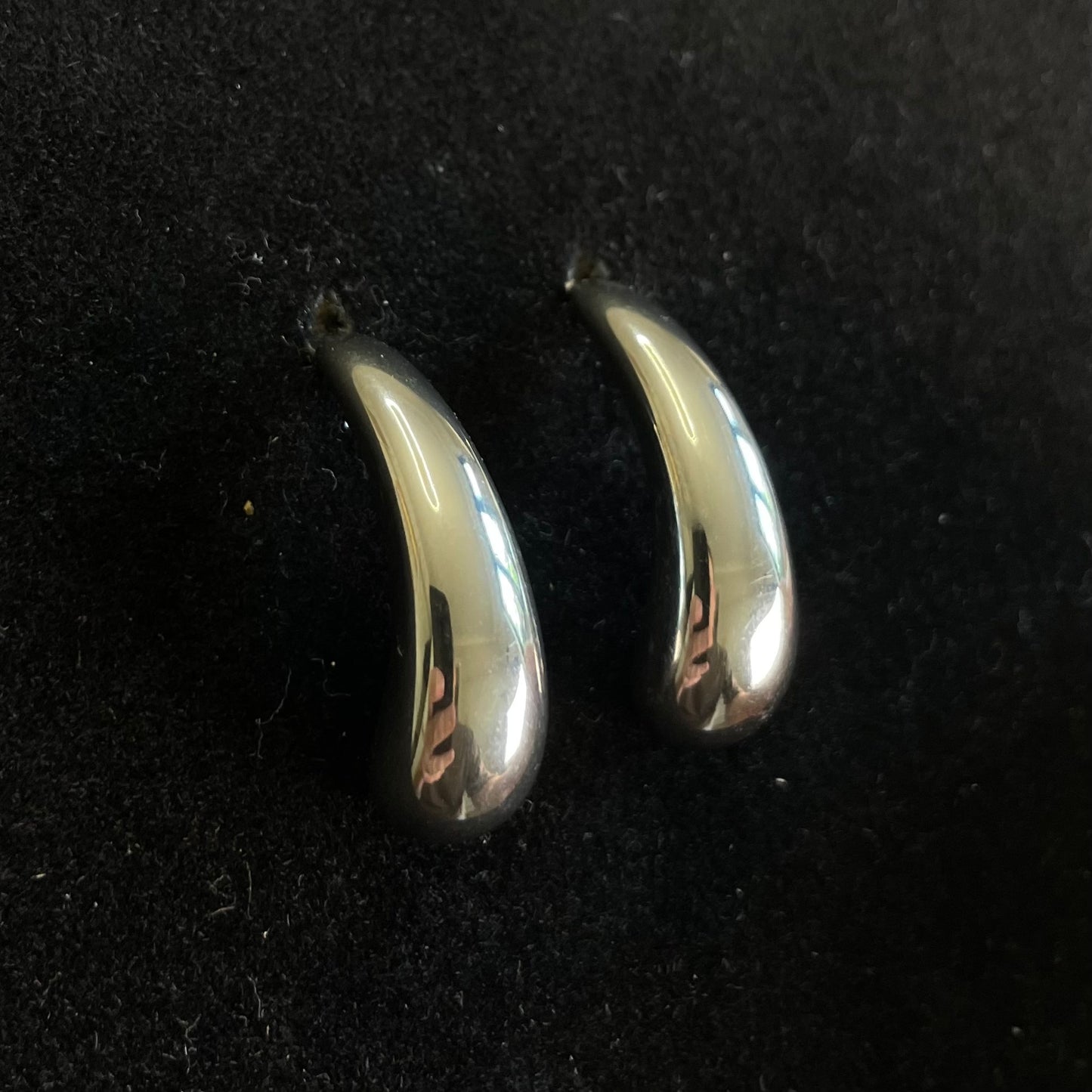 Molten Curve Statement Earrings