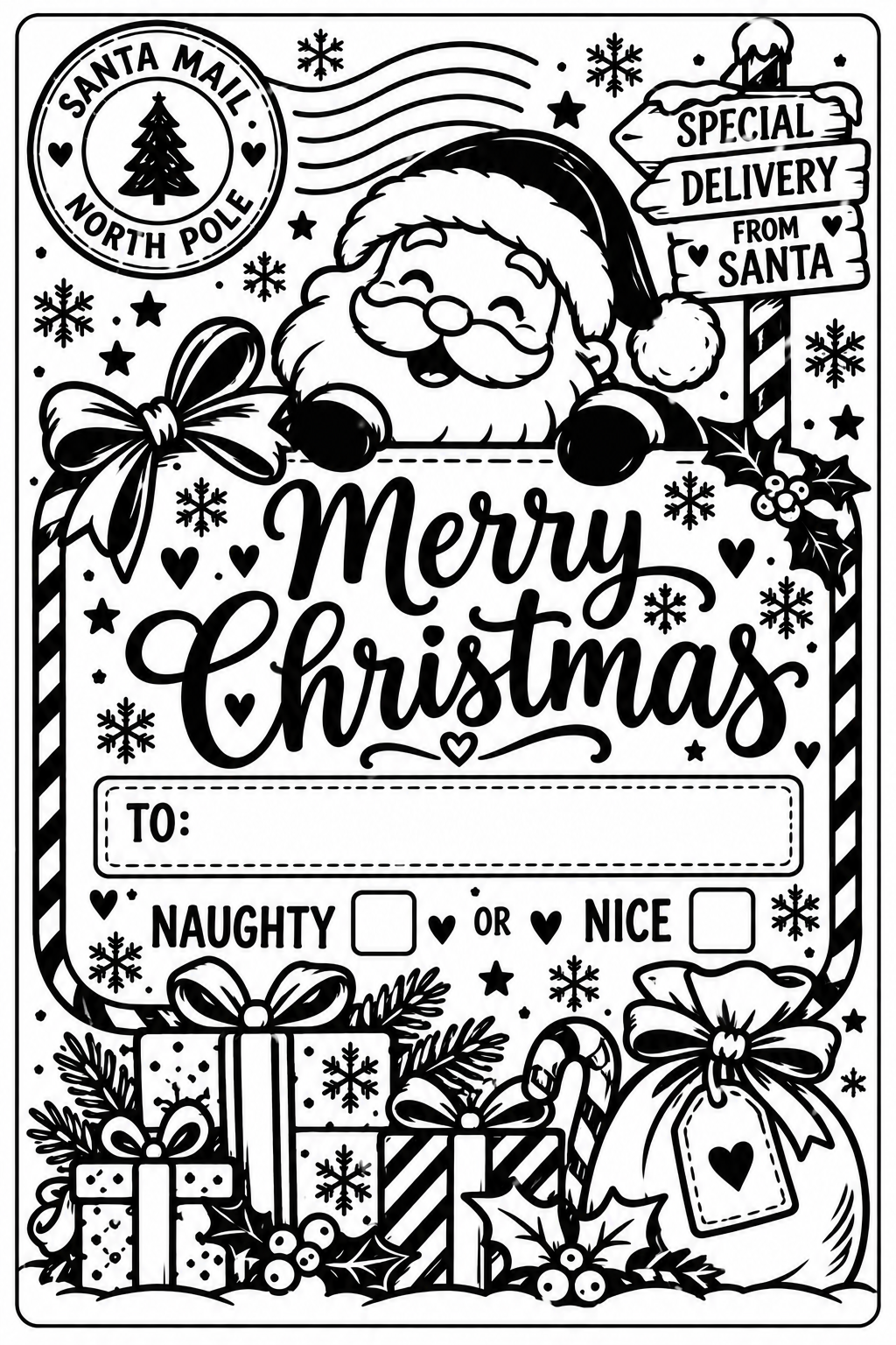 Christmas Present Gift Labels Stickers Tags Santa Wife Husband Girlfriend Boyfriend Cat Dog Postage Fiancé Fiancée