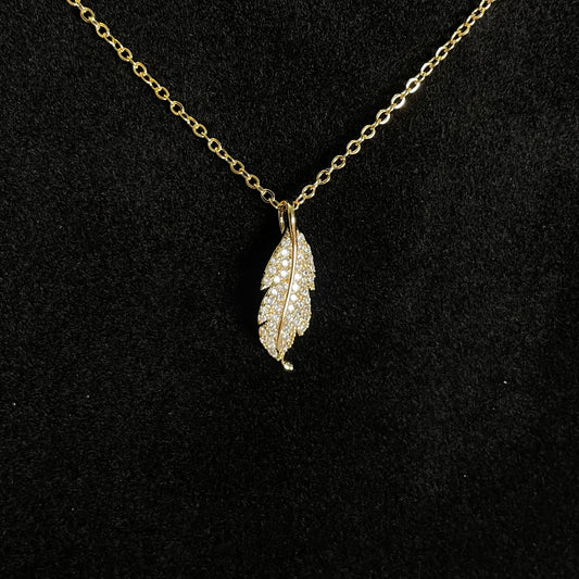 Ethereal Feather Necklace