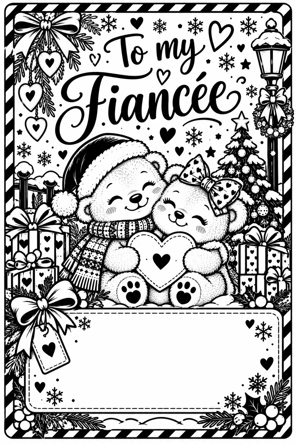 Christmas Present Gift Labels Stickers Tags Santa Wife Husband Girlfriend Boyfriend Cat Dog Postage Fiancé Fiancée