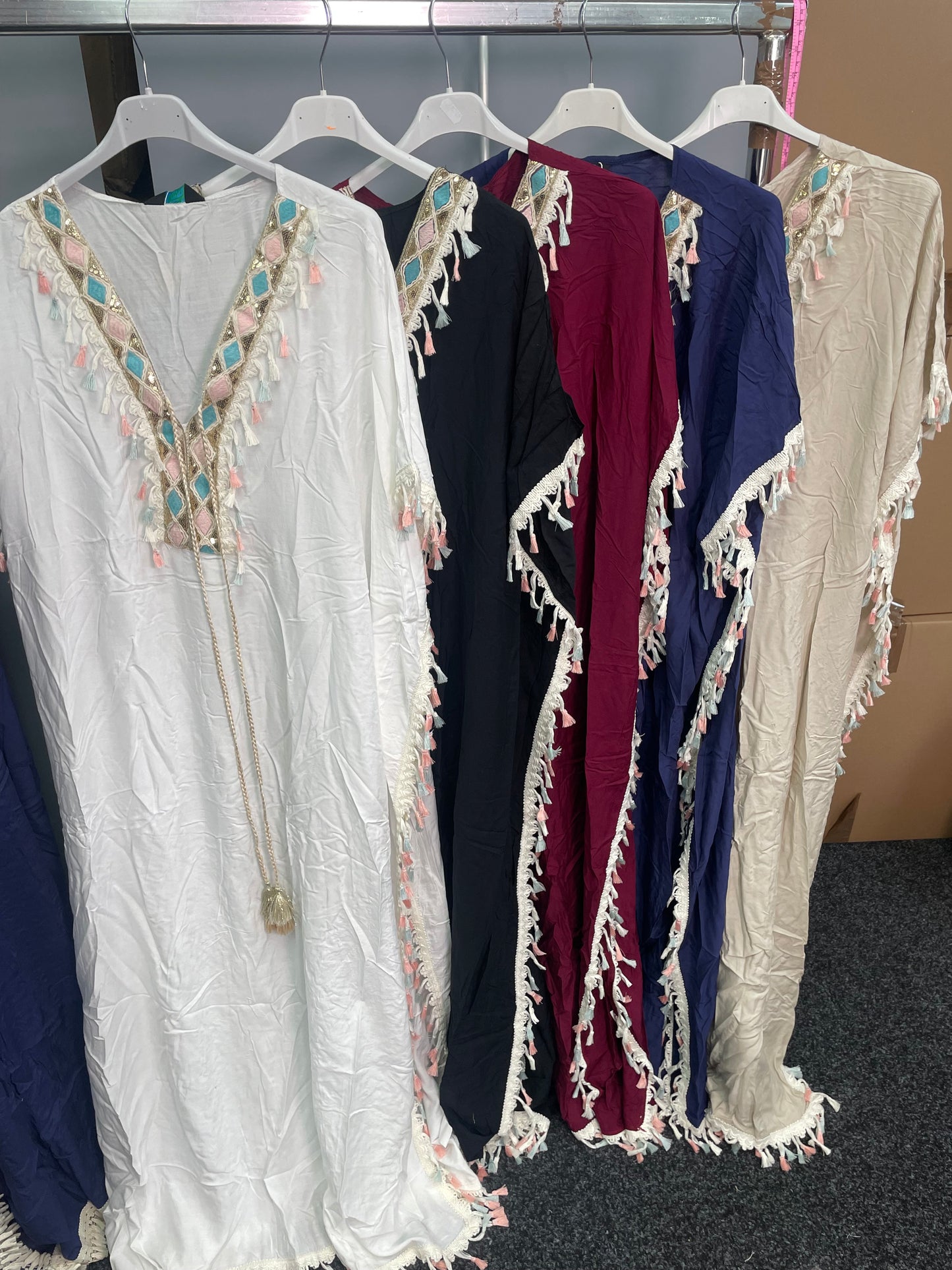 Boho Tassel Kaftan - One size 10-24