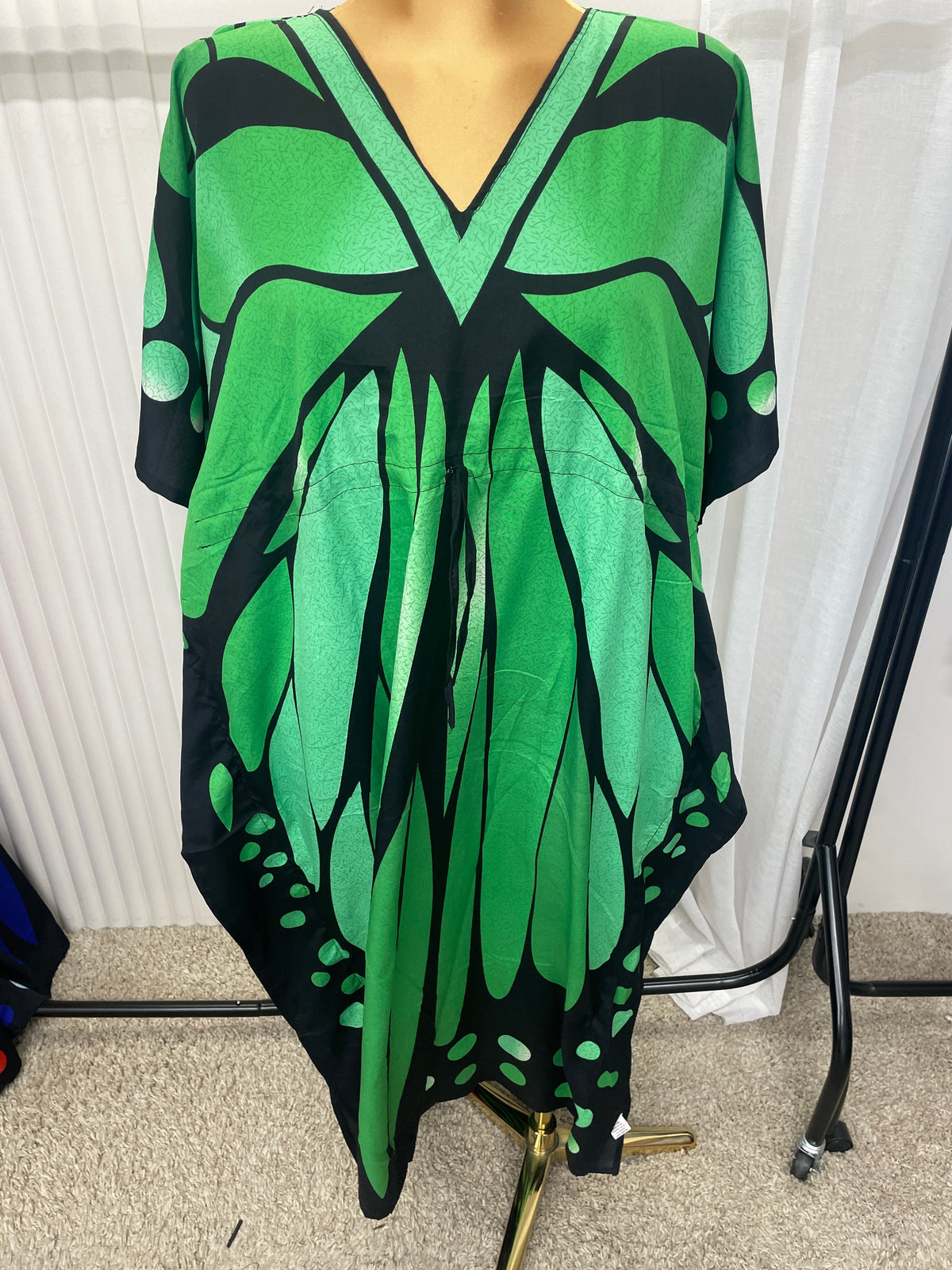 Butterfly kaftan with drawstring - One size 10-24