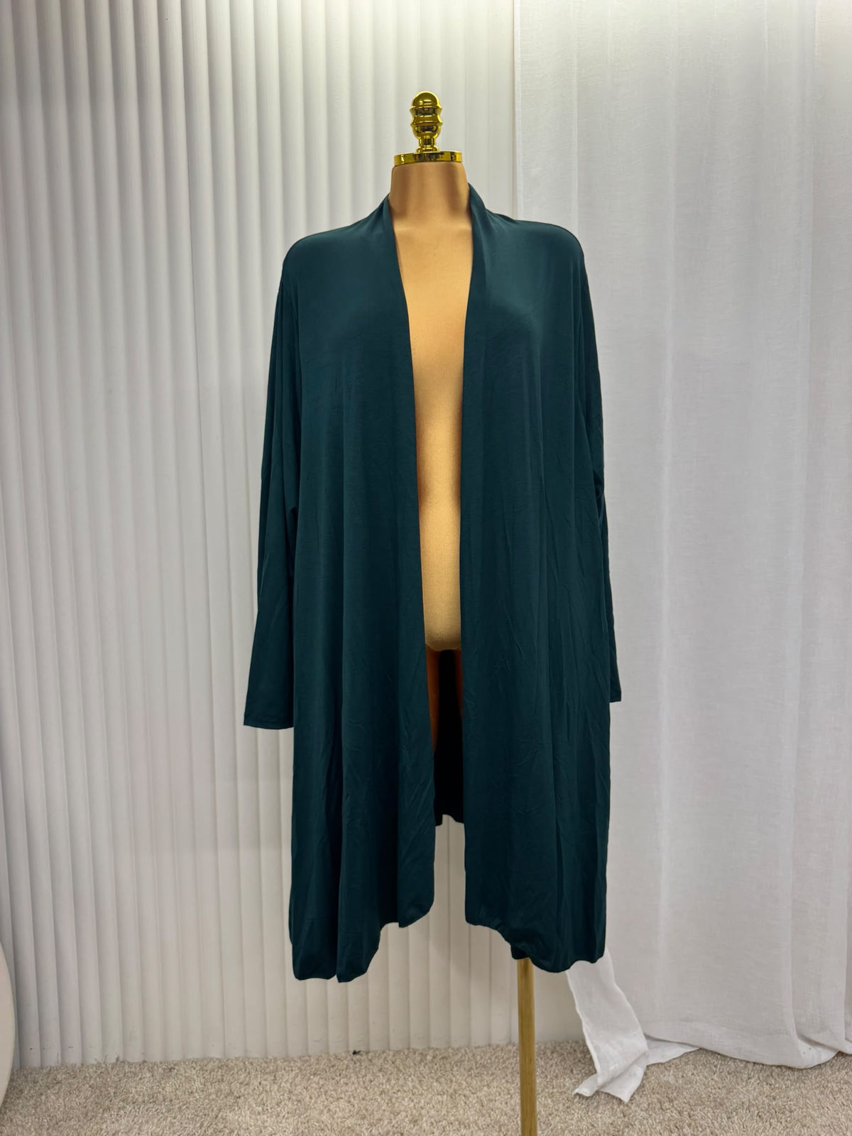 Long Open Front Cardigan - One size UK10-22 THICC FASHIONS PLUS SIZE CURVE
