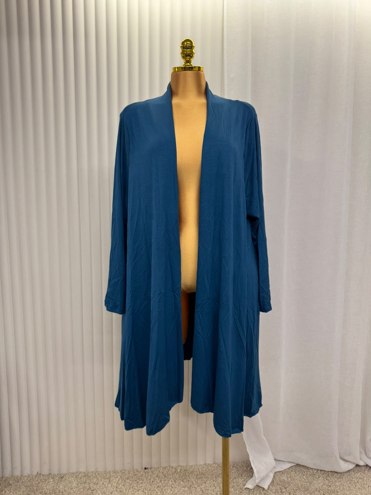 Long Open Front Cardigan - One size UK10-22 THICC FASHIONS PLUS SIZE CURVE