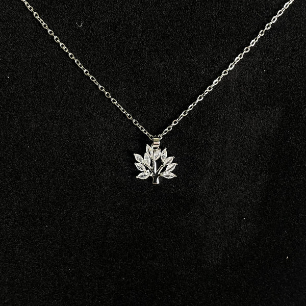 Celestial Leaf Tree Necklace