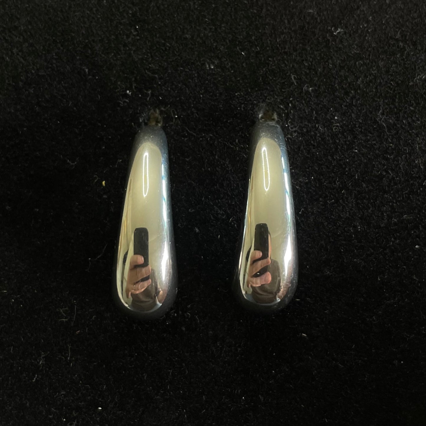 Molten Curve Statement Earrings