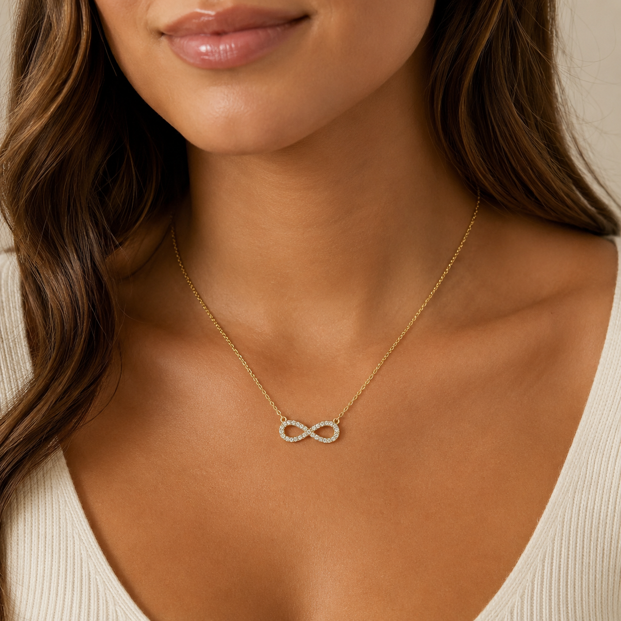 Infinite necklace