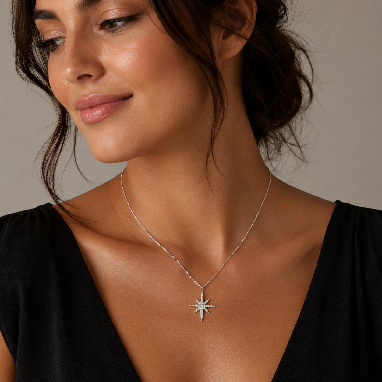 Starburst Pendant Necklace