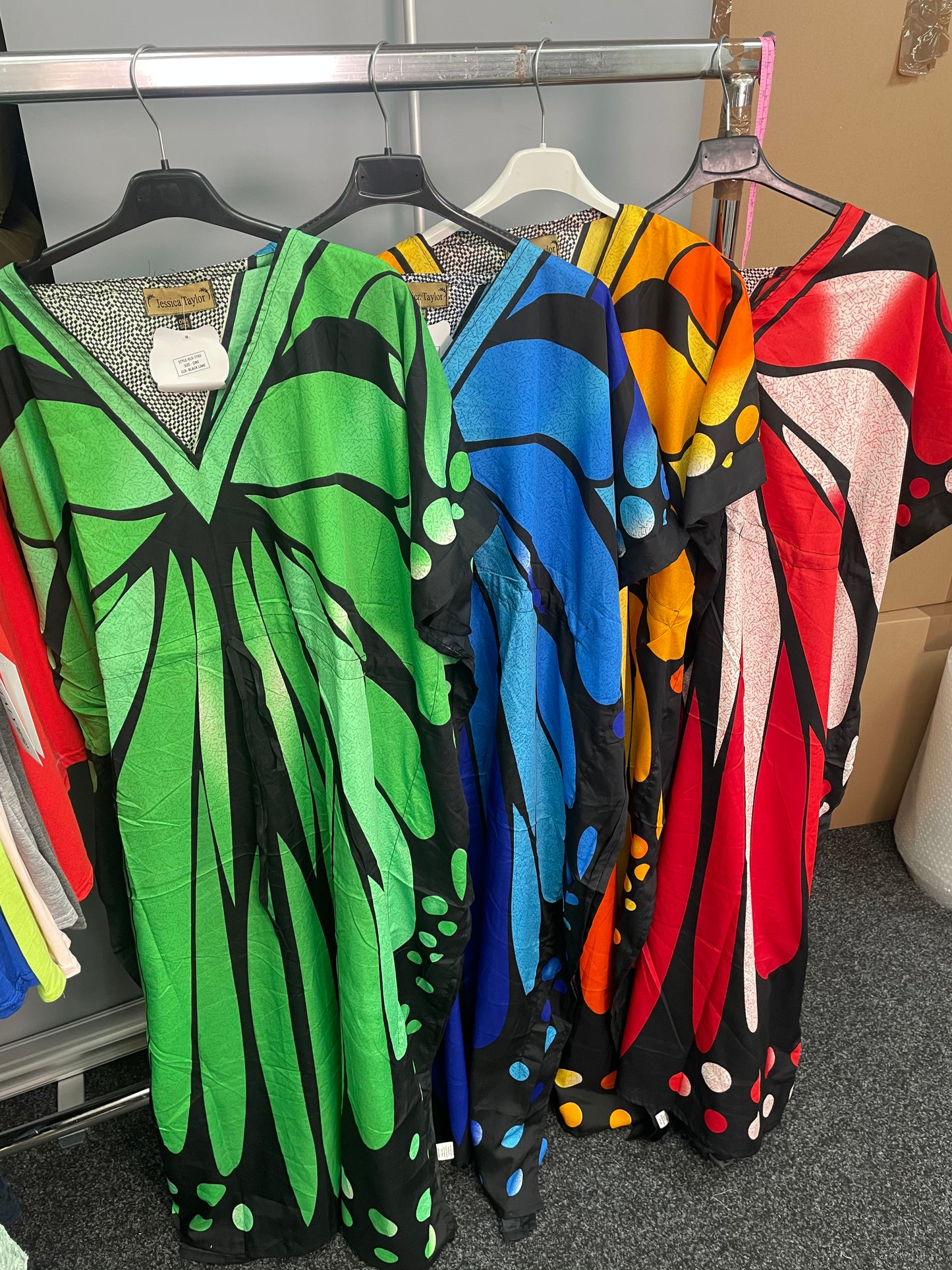 Butterfly kaftan with drawstring - One size 10-24